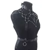 Nxy sm sex adulto brinquedo novo bdsm bondage couro cinto de couro brinquedos para mulheres jogo outfit sutiã perna suspensórios tiras liga erótica set1220