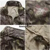 Donanma Mühürleri Ordu Taktik Kamuflaj Cilt Ceket Erkekler UPF50 + Ince Su Geçirmez Yağmurluk Rüzgarlık Nefes Hood Askeri Giysileri X0621