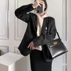 Yüksek Kaliteli Tek Omuz Çantaları Lady Çanta Moda Oblique Satchel Trend Avrupa ve Eski Yollar Çanta Geri Restorasyon