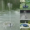 Pompe à eau de jardin, Kit de panneau de piscine électrique, Mini fontaine solaire flottante, étang, décoration de la maison, bain d'oiseaux en plein air, cascade alimentée 9702733