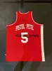 100% gestikte basketbal jersey pistool pete Daniel middelbare school heren vrouwen jeugd throwbacks jersey xs-5XL 6XL