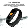 M6 Smart Wristbands Bracte Watch Часы Сердечкости Артериальное давление Bluetooth Шагомер Фитнес Трекер Спорт Smartband Для iPhone Xiaomi Huawei