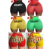 32 Colors Leggings New Women Shorts Letter Printed Sexy Fashion Sports Shorts Mini Sexy Workout Clothes