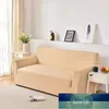 Sofa Cover Woonkamer Solid Color Elastische Spandex Moderne Polyester Corner Couch Slipcover Chair Protector 1/2/3/4 Zitmachine
