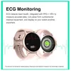 Akıllı İzle Kadınlar DT88 Prostrapearphone EKG Fitness Control Smartwatch Erkekler Samsung Huawei iPhone H04720182 için Su Geçirmez Tracker