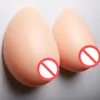 Os peitos de silicone realistas formam próteses peitos falsos de auto adesivo para a drag queen travesti transgênero crossdresser4290334