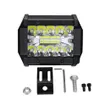 4 pouces IP67 étanche 60W 20 LED travail lumière inondation Spot Combo hors route conduite antibrouillard bateau SUV feux de travail