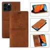 Casos de telefone da carteira magnética para iPhone 14 13 12 11 Pro máximo xr xs x 7 8 plus - Cowehide PU PU Coverning Caso de capa de kickstand com slots de cartão