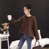 Women's Sweater Imitation Alpaca Autumn And Winter New Round Neck Women's Pullover Sweater Loose Korean Long-sleeved Blouse Large Size