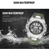 Digital Wristwatches Military Smael Cool s Shock Relojes Hombre Casual Led Clock Watch Men Big Dial1340 Sport Watches Waterproof Q0524