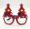 Joyeux Noël Lunettes Cadre Père Noël Bonhomme De Neige Arbre Masques De Fête Drôles Accessoires Ornements Décoration Mode Enfants Accessoires Photo Cadeau