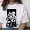 Bungou Stray Dogs Cute Anime Harajuku T-shirt Women Funny Cartoon Graphic T Shirt Cool Streetwear Tshirt Casual Top Tees Female G220310