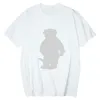 Crew Neckhirt heren en damesontwerp korte mouwbeer t-shirt Amerikaanse Britse maat gedrukte beer mode S-3XL