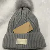 Damska designerska czapka typu beanie ciepła jesień damska wełniana czapka typu beanie damska czapka wiosenna czapka z czaszkami dla kobiet