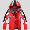 Sprzedaż kurtki zimowej mężczyźni wodoodporny płaszcz na zewnątrz kostium narciarski kurtka odzież snowboardowe ciepłe 210528