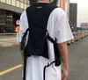 남성 멀티 포켓 전술 Techwear 조끼 블랙 다기능 조끼 여성 하라주쿠 민소매 자켓 Chaleco Tactico Militar Men's Vests