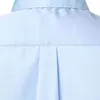 Zwart Bamboevezel Heren Button Down Overhemden Elastisch Strijkvrij Easy Care Overhemd Mannen Chemise Formeel Zakelijk Werkoverhemd Mannelijke 210522