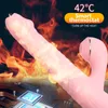 Vibrador Rotativo Telescpio, Aquecimento, EssicLador de Clitriris, 7 Velocidades, Brinquedo Sexy 3, Feminino, PARO Adultos