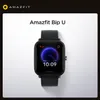 Origineel Amazfit Bip U smartwatch 5ATM waterdicht kleurendisplay bewegingsregistratie voor Android iOS-telefoons