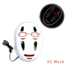 Máscaras de festa Gzyuchao El Night Club Cosplay Wire Mask Anonoymous Led para festas