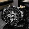 Binzi Sport Heren Horloge Digitale LED Electronic Horloges Topmerk Luxe Militaire Kwarts Horloge Relogio Masculino Clock 2020 G1022