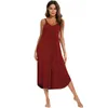 Femmes Sexy Camisoles Vêtements De Nuit V Cou Robes De Sommeil Vêtements De Nuit D'été Dormir Chemises De Nuit Chemises De Nuit Réservoirs