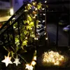 Dizeler 10/20/40/80 LEDS Yıldız Şeklinde LED Peri Dize Işıkları Pil Çalışan Tatil Noel Partisi Düğün Dekorasyonu