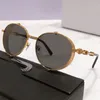 Solglasögon Mens Womens Black Frames Mode Shopping Party Beach Utomhus Körning Män och Kvinnor Glasögon Gula Linser Designer Toppkvalitet med Original Box