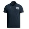 2021 Nya F1-fans Summer En mängd snabbtorkande andningsbara terrängtävlingar Suits Män och kvinnor Round Neck Lapel Team Racing Suit2533