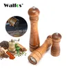 Walfos keukengereedschap zout en peper molen massief hout met sterke verstelbare keramische molen 210611