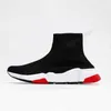 Hombres Casual Balenciaga Sock Zapatillas de moda Mujeres Zapatillas de deporte negro Plataforma al aire libre Diseñador Caminando 35 a 45