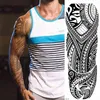 3D Sexy Tatoo Temporary Tattoos Waterproof Sticker For Man Body Art Full Arm Exquisite Pattern Tattoos Large Size