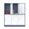 US stock Bedroom Furniture Locker Storage Cabinet - 6 Metal Wall Lockers for School and Home Storage Organizer a49