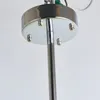 Creatieve hanglamp murano glas palte kroonluchter lichten olijfgroene dia 40 inches moderne led kroonluchters licht armatuur hoge verlichting voor woonkamer slaapkamer-z