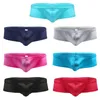 Mulheres Swimwear TiaObug Homens Wetlook Bulge Bolsa Baixo Revenda Bikini Briefs Sexy Underwear Color Sólido Terno de Banho Jockstrap Cabeca