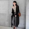 Sonbahar kış kaşmir kazak ceket Avrupa tarzı hırka kadın moda uzun örme 210914