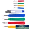 9pcs Seam Ripper Stitch Unpicker With Plastic Handle Thread Cutter DIY Sewing Remover Combination Cross Embroidery Tools Factory price expert design Quality