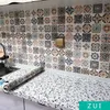 Wallpapers Drop Self-Adhesive Bathroom Floor Stickers Kitchen Tile Decorative Waterproof Non-Slip Thick Wear-Resistant