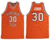 NIK1 NCAA Koleji Virginia Tech Hokies Basketbol Forması 23 Tyrece Radford 24 Kerry Blackshear Jr 42 Ty Outlaw 30 Dell Curry Özel Dikişli