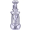 mini oil rig beaker bong narghilè fumo tubo di vetro riciclatore bong di acqua di vetro con tubo di acqua banger di vetro da 10 mm