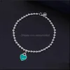 Charm Bracelets Jewelry Brand Bracelet Wholesale For Women Cuffs Upper Arm English Letters Luxury Stainless Steel S Gift Korean Pop Q042 Dro