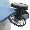 Clip på Cap Mini Solar Fan Sommar Resa Sun Energy Power Cooling Fans