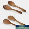 Acacia Wooden Non-stick Pan Special Cooking Wood Shovel Kitchen Long Handle Soup Rascquette Rice Rice Spoon Sauce Dinnerware Set