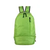 Складные сумки на открытом воздухе складной сумки с большой емкостью с пространством для шарнирных туфель