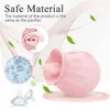 20pcs 3 Style 7 Mode Women Body Massager Rose Flower Clitoris Sucker Dildo Vibrator Sex Toys Tongue Brush Nipple Stimulator Blowjo4578262