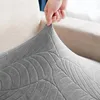 Coussin/oreiller décoratif Jacquard résistant à l'eau housse de coussin de siège élastique gris canapé pour salon meubles protecteur animaux de compagnie enfants Remova