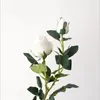 2Head Retro Bulgarische Rose Künstliche Blumen Hochzeit Fake Flower Home Room Büro Tischdekoration Mehrfarbig Rosa Weiß