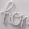 "home" word sign Other colors can be customized Wedding decorations wall decoration led neon light 12V Super Bright