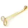 Forbici DHL Snuffer in acciaio inossidabile Candela stoppino Trimmer Oro rosa Taglierina stoppino Lampada a olio Trim forbice All'ingrosso GC0901