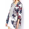 Women's Blouses Women's & Shirts Boho Kimono Loose Casual Chiffon Blouse Shirt Floral Print Long Sleeve Female Fashion Tops V Neck Chic